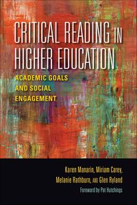 Produktbild: Critical Reading in Higher Education