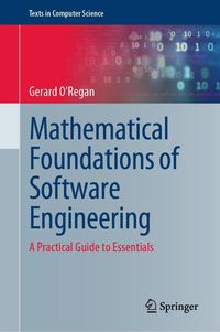 Produktbild: Mathematical Foundations of Software Engineering