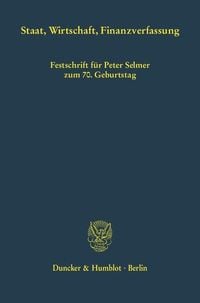 Produktbild: Staat, Wirtschaft, Finanzverfassung.