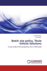 Produktbild: Batch size policy, Thule Vehicle Solutions