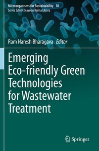Produktbild: Emerging Eco-friendly Green Technologies for Wastewater Treatment
