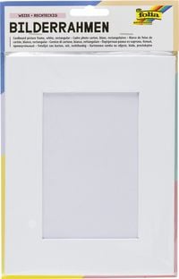 Bild vom Artikel Folia Bilderrahmen aus Pappe, weiß, für Format 10x15cm vom Autor 