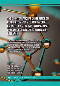 Produktbild: The 9th International Conference on Composite Materials and Material Engineering & The 14th International Conference on Advanced Materials Research