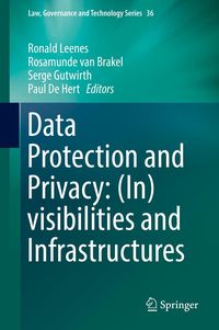 Produktbild: Data Protection and Privacy: (In)visibilities and Infrastructures