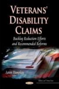 Produktbild: Veterans' Disability Claims