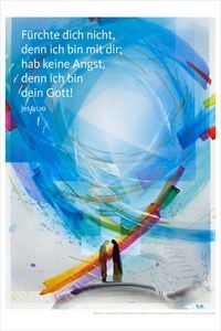 Produktbild: Jahreslosung Eberhard M&uuml;nch 2027, Kunstdruck 40 x 60 cm