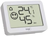 Produktbild: TFA Dostmann Thermo-/Hygrometer Wei&szlig; 30.5055.02
