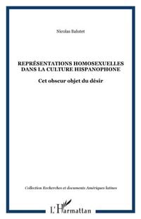 Produktbild: Representations homosexuelles dans la culture hispanophone