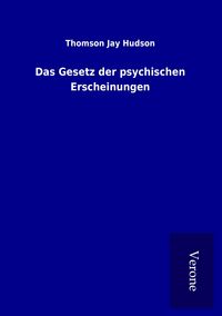 Produktbild: Das Gesetz der psychischen Erscheinungen