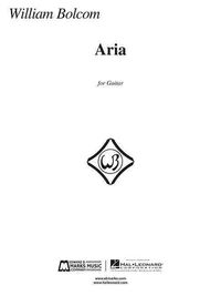 Produktbild: Bolcom, W: Aria