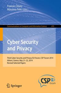 Produktbild: Cyber Security and Privacy