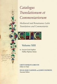 Produktbild: Catalogus Translationum Et Commentariorum: Mediaeval and Renaissance Latin Translations and Commentaries: Annotated Lists and Guides