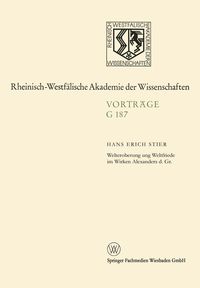 Produktbild: Welteroberung und Weltfriede im Wirken Alexanders d. Gr.