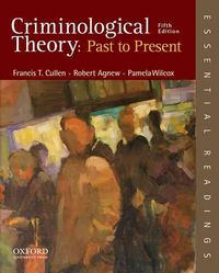 Produktbild: Criminological Theory Past To