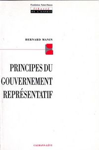 Produktbild: Principes du Gouvernement Representatif