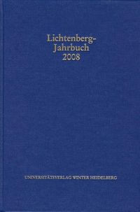 Produktbild: Lichtenberg-Jahrbuch 2008