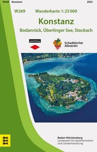 Produktbild: W269 Wanderkarte 1:25 000 Konstanz