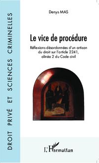 Produktbild: Le vice de proc&eacute;dure