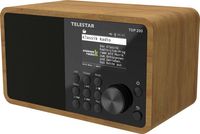 Produktbild: Telestar TOP 200 Holz Internet Kofferradio Internet, DAB+, UKW Bluetooth&reg;, USB, WLAN, AUX Holz