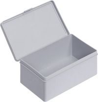 Produktbild: Alutec 66018 Scharnierdose (L x B x H) 136 x 87 x 55mm Grau 1St.