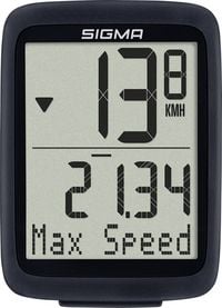 Produktbild: Sigma BC 10.0 WR Fahrradcomputer Kabel&uuml;bertragung mit Radsensor