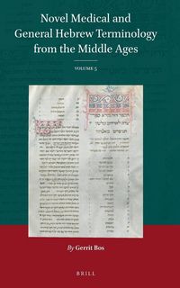 Produktbild: Novel Medical and General Hebrew Terminology from the Middle Ages