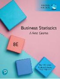 Produktbild: Business Statistics: A First Course, Global Edition + MyLab Statistics with Pearson eText (Package)