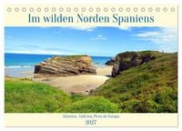 Produktbild: Im wilden Norden Spaniens, Asturien, Galicien, Picos de Europaa (Tischkalender 2027 DIN A5 quer), CALVENDO Monatskalender