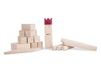 Produktbild: BEX 511-011 - KUBB Original Color, das Original aus Schweden, Premium Qualit&auml;t aus Gummibaum Holz