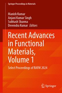 Produktbild: Recent Advances in Functional Materials, Volume 1