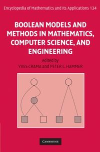 Produktbild: Boolean Models and Methods in Mathematics, Computer Science, and Engineering