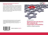 Produktbild: Optimizaci&oacute;n del dise&ntilde;o del conjunto de engranajes helicoidales