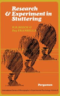 Produktbild: Research and Experiment in Stuttering