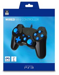 Bild vom Artikel PS3 - Mini Controller Black / Blue (Kabelgebunden) vom Autor 