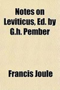 Produktbild: Notes on Leviticus, Ed. by G.H. Pember