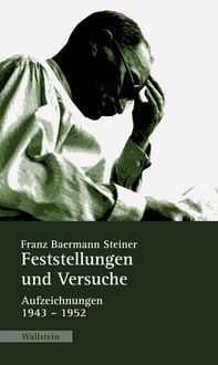 Produktbild: Feststellungen und Versuche