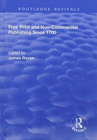 Produktbild: Free Print and Non-commercial Publishing Since 1700