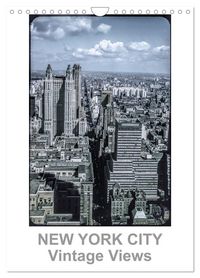 Produktbild: NEW YORK CITY - Vintage Views (Wandkalender 2026 DIN A4 hoch), CALVENDO Monatskalender