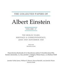 Bild vom Artikel The Collected Papers of Albert Einstein, Volume 17 (Translation Supplement) vom Autor Albert Einstein