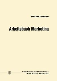 Produktbild: Arbeitsbuch Marketing