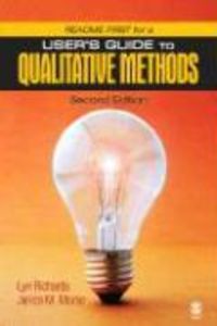 Produktbild: Readme First for a User's Guide to Qualitative Methods