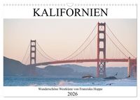 Produktbild: Kalifornien - wundersch&ouml;ne Westk&uuml;ste (Wandkalender 2026 DIN A3 quer), CALVENDO Monatskalender