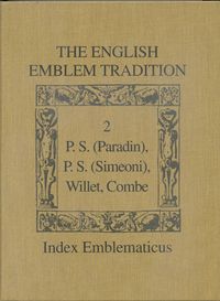 Produktbild: The English Emblem Tradition
