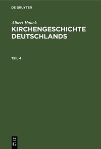 Produktbild: Kirchengeschichte Deutschlands. Teil 4