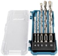 Produktbild: Makita D-72877 Stein-Spiralbohrer-Set 4 mm, 5 mm, 6 mm, 8 mm, 10 mm Zylinderschaft 1 St.