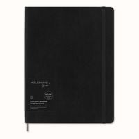 Bild vom Artikel Moleskine Smart Notebook, Extra Large, Ruled, Black, Soft Cover (7.5 x 10) vom Autor 