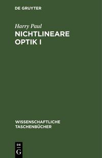 Produktbild: Nichtlineare Optik I