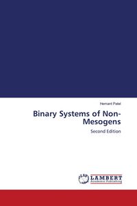 Produktbild: Binary Systems of Non-Mesogens