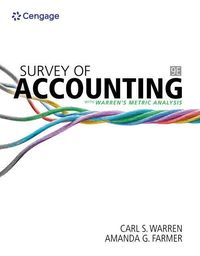 Produktbild: Survey Of Accounting 9/e
