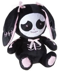 Produktbild Heunec 454569 - Bunny Tammy, GRS-Plüsch, 25cm, Hase im Tag-der-Toten-Stil mit Skelett-Details, Halloween